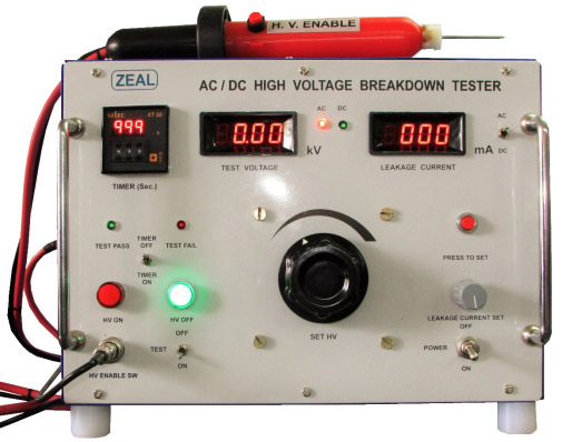 High Voltage Breakdown Tester